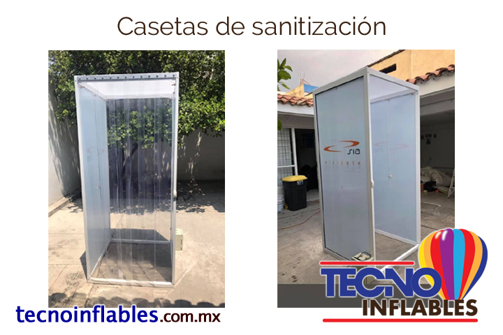 Casetas de sanitización